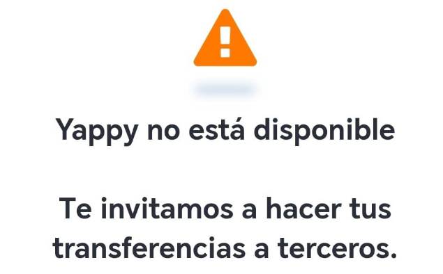 Se reporta la caída del sistema Yappy