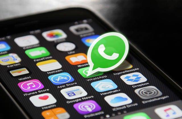 Servicio de mensajería de WhatsApp.