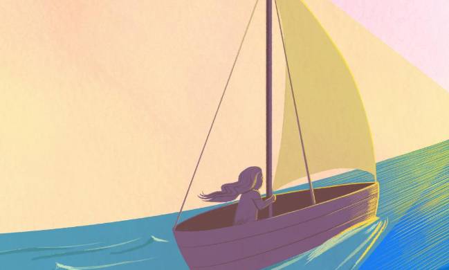 La mujer del arrecife