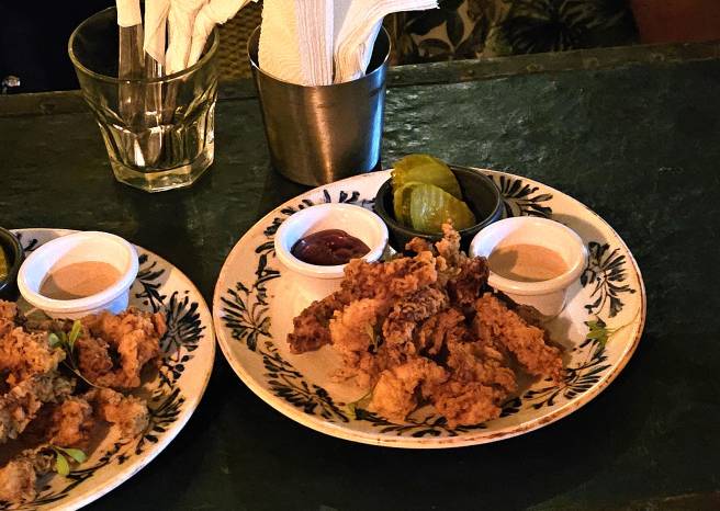 Chicken fingers.