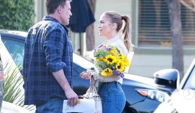 La pareja fue fotografiada en un evento de uno de los hijos de Affleck.