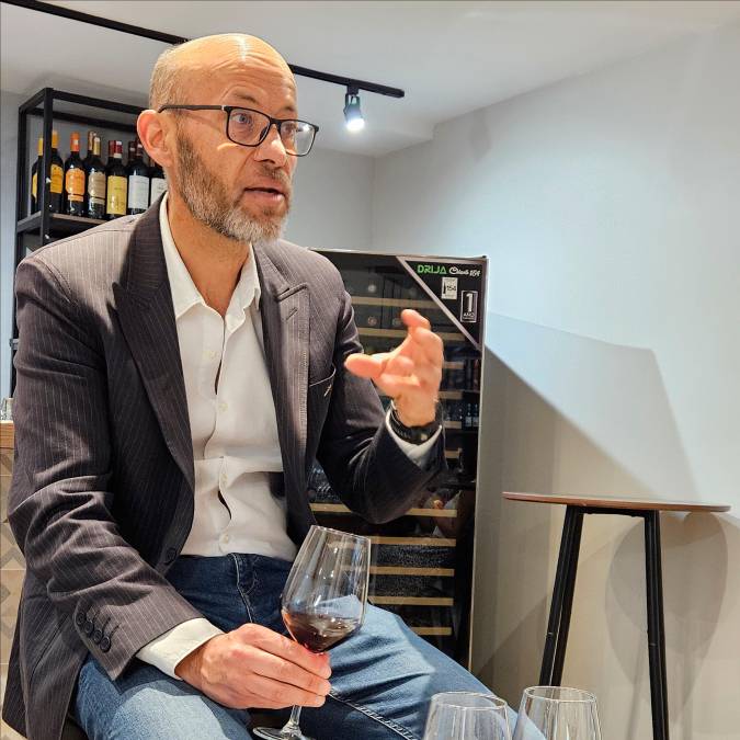 Martín Kaiser enólogo de Doña Paula.