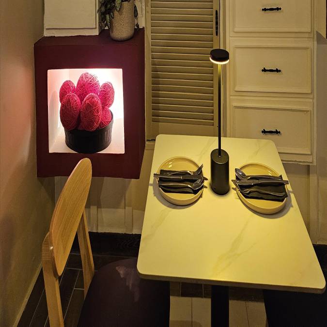 Pequeños detalles en la decoración hacen acogedor el lugar.