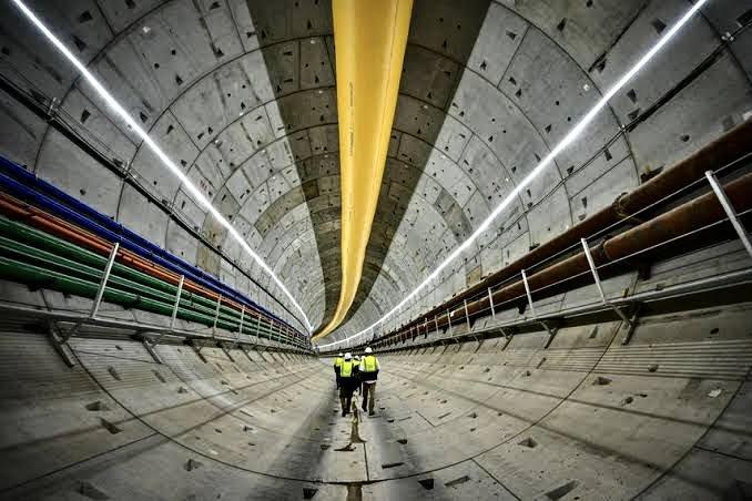 Túnel de la línea 3 del Metro de Panamá.