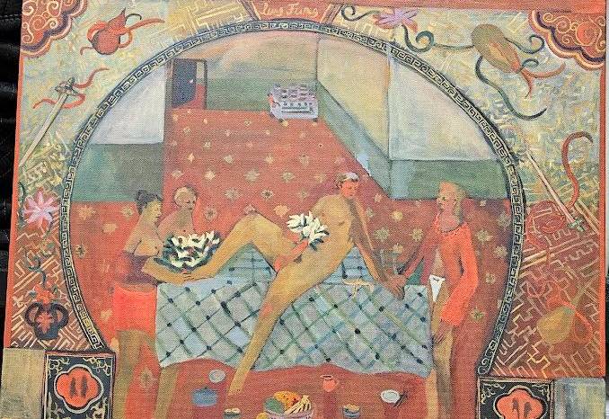 ‘Comedor principal’, óleo sobre tela, 2024