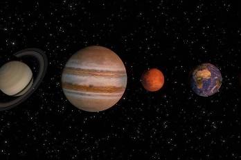 Planetas del sistema solar.