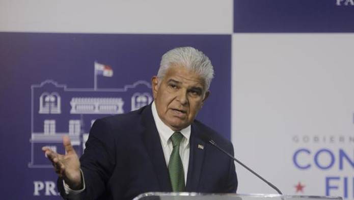 El presidente de Panamá, José Raúl Mulino, se reunió hoy con miembros del Consejo de las Américas.