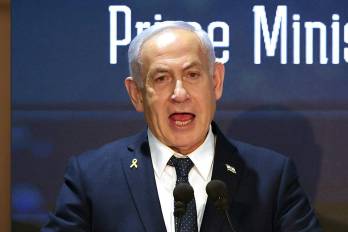 El ayatola Ali Khamenei y el primer ministro de Israel, Benjamín Netanyahu.