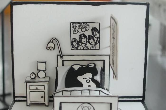Mafalda fue un personaje creado por Quino en el año 1963.