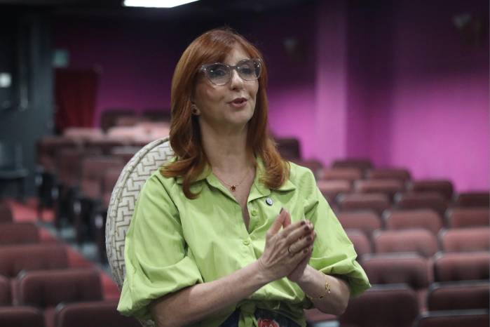 La actriz y productora teatral tiene cerca de 40 años de trayectoria en el teatro.