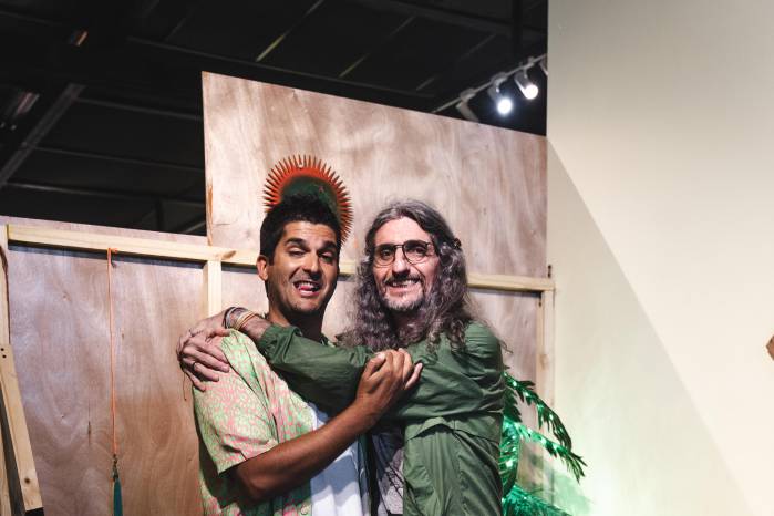 Iván Blasser y Jonathan Harker.