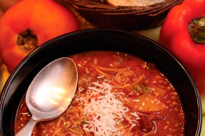 Sopa minestrone