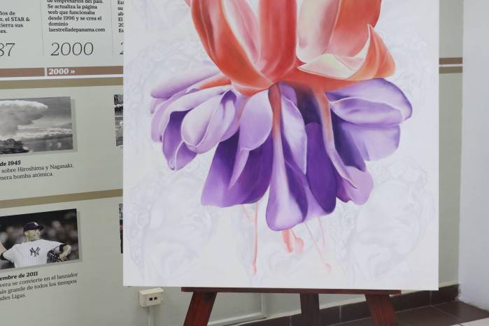 Una de las obras de la artista.