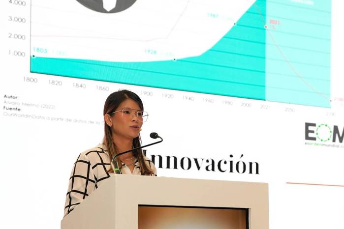 Yock Mei Acón, durante su participación en el II Foro de la Industria de Alimentos y Bebidas 2024.