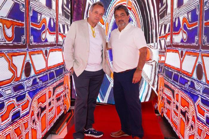 Ramón H. Almanza y Diego Costa Peuser, fundador y director de PintaGroup.