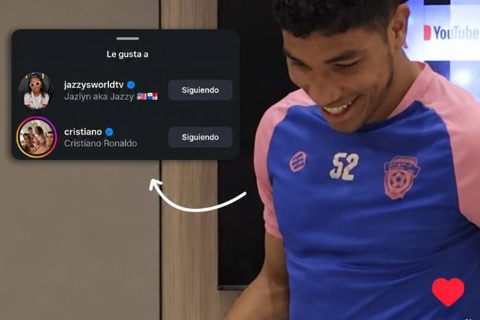 Cristiano Ronaldo no se perdió el ‘baby shower’ virtual del panameño ‘Kuty’ Mosquera