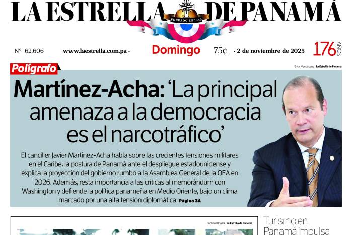 Portada del impreso del 2 de noviembre de 2025