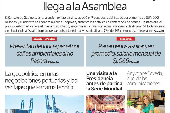 Portada del impreso del 29 de julio de 2025