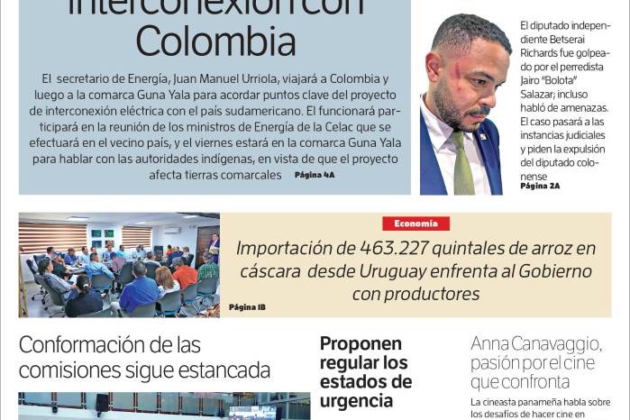 Portada del impreso del 22 de julio de 2025