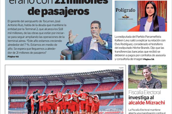 Portada del impreso del 3 de septiembre de 2025