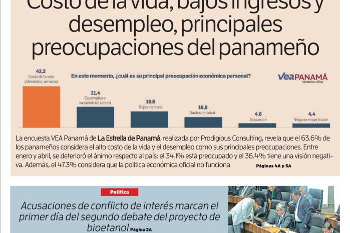 Portada del impreso del 24 de abril de 2026