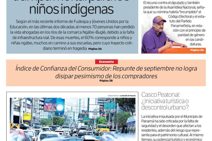 Portada del impreso del 23 de octubre de 2025