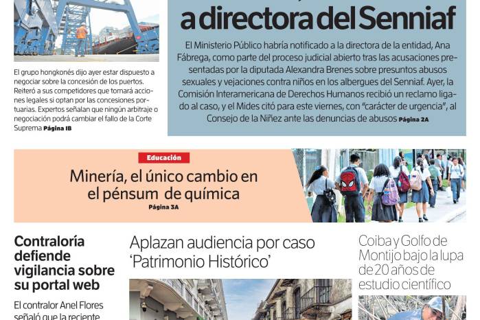 Portada del impreso del 20 de febrero de 2026