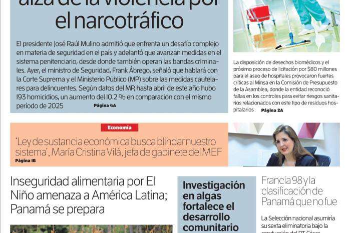 Portada del impreso del 15 de mayo de 2026
