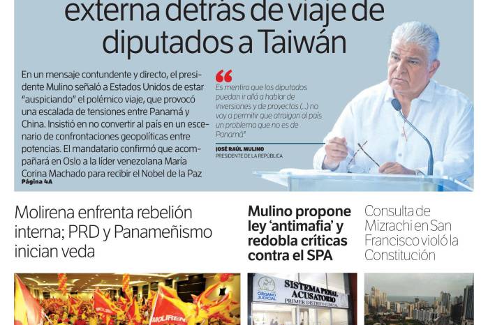 Portada del impreso del 21 de noviembre de 2025