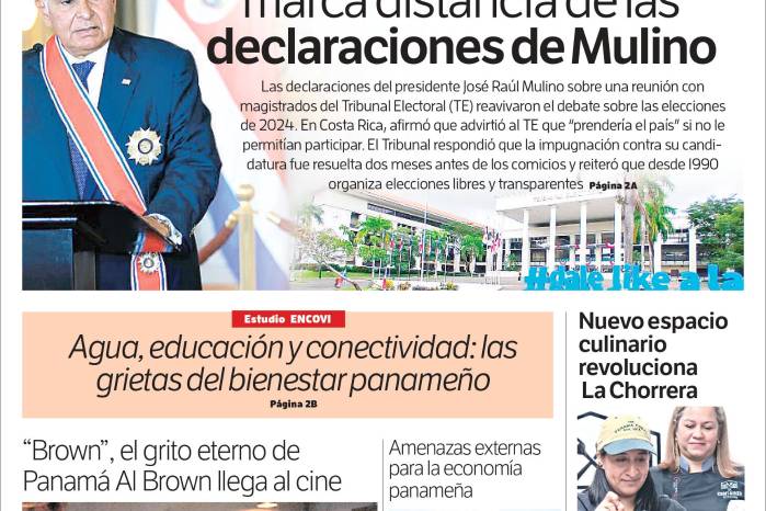 Portada del impreso del 23 de noviembre de 2025