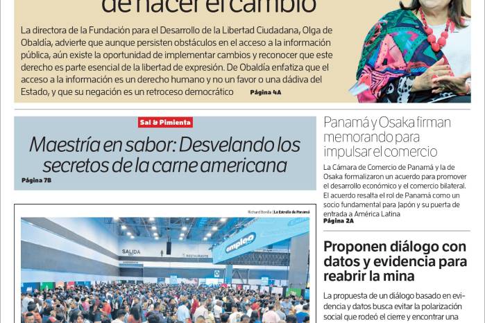 Portada del impreso del 7 de septiembre de 2025
