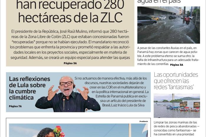 Portada del impreso del 6 de noviembre de 2025