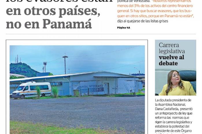 Portada del impreso del 23 de septiembre de 2024