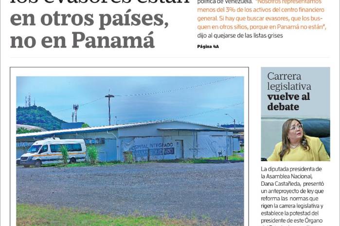 Portada del impreso del 23 de septiembre de 2024