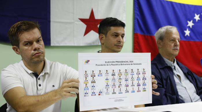 Así se verá el tarjetón electoral donde el votante marcará el óvalo del candidato de su preferencia.