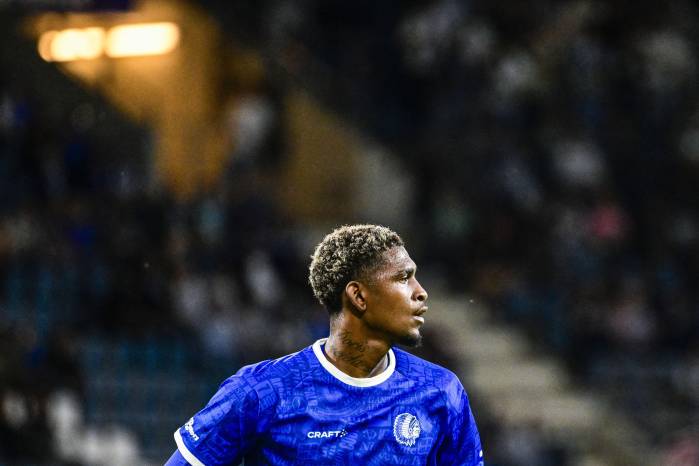 El futbolista de la selección de Panamá y del Gent, Josué Vergara.