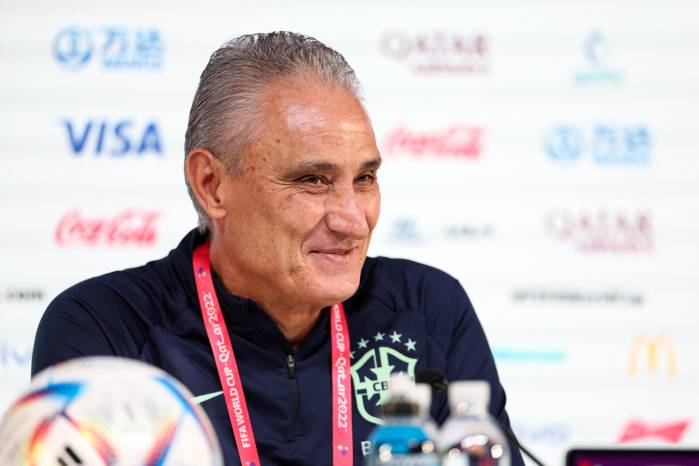 El entrenador brasileño, Tite.