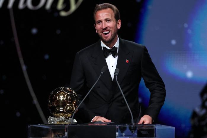 El delantero del Bayern Múnich, Harry Kane.