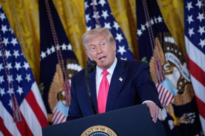 El presidente de EE.UU., Donald Trump.