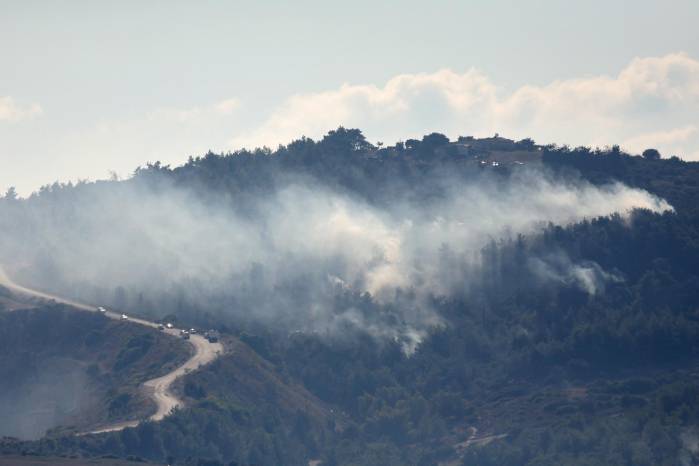 ‘Se puede oír los aviones desde aquí; estamos atacando todo el día. Tanto para preparar el terreno ante una posible entrada’, dijo Halevi.