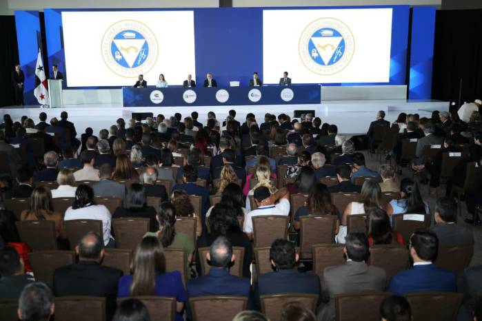 El acto inaugural se dio en la sala principal del Panama Convention Center