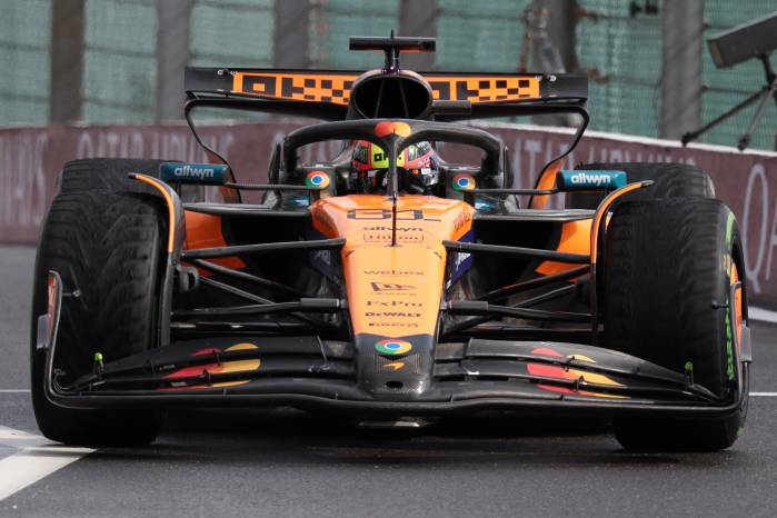 El australiano Oscar Piastri (McLaren) en el Mundial de Fórmula Uno al ganar el Gran Premio de Bélgica, el decimotercero del año