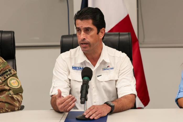 José Ramón Icaza, secretario de Metas de la Presidencia y ministro para Asuntos del Canal en una imagen de archivo.
