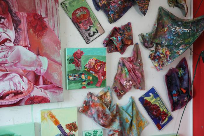 El taller de Momo Magallón es un espacio donde se reúne la creatividad.