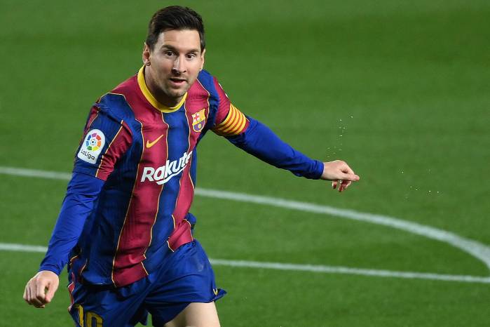 Lionel Messi en su última temporada con el FC Barcelona.