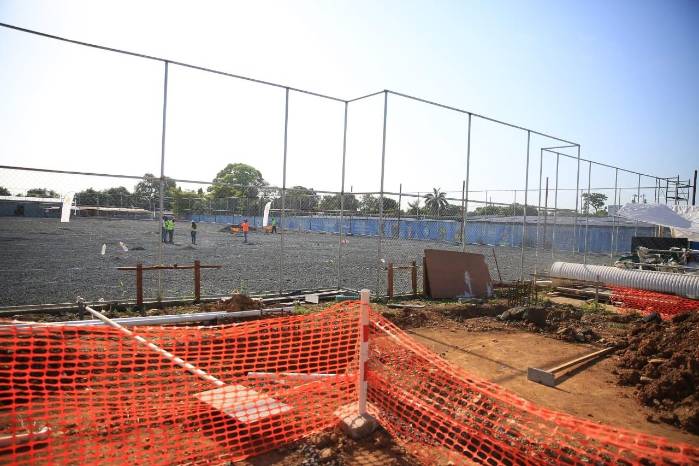 El Complejo Polideportivo Concepción, el cual estuvo abandonado por poco más de 20 años. Este recinto tendrá una cancha grande de fútbol 11 vs. 11 con medición FIFA.