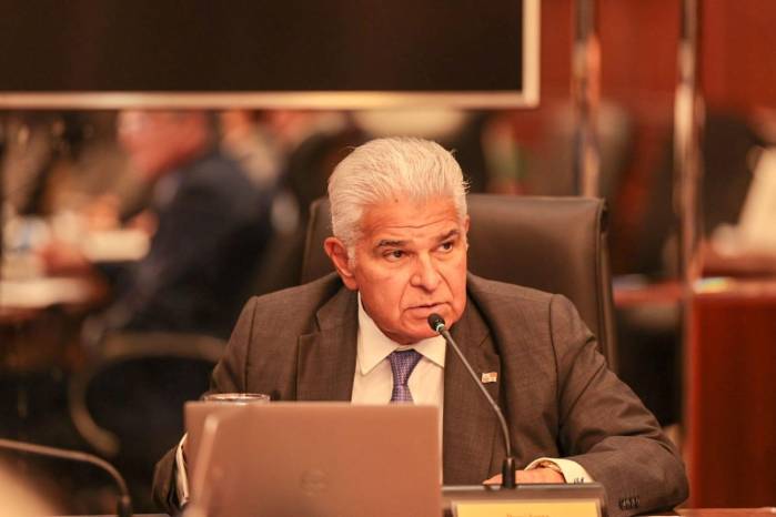 José Raúl Mulino, presidente de la República este martes 11 de agosto de 2026.