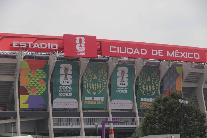 Vista del Estadio Ciudad de México.