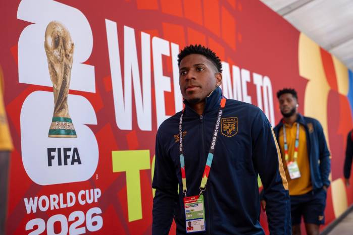 César Blackman de la selección de Panamá