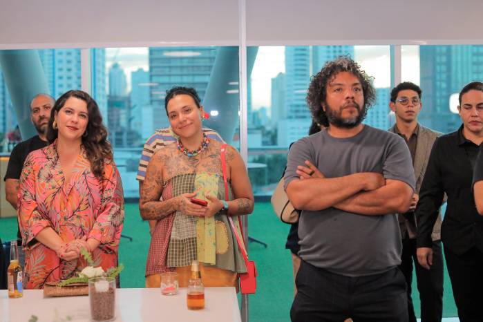Asistieron al evento, artistas y curadores de la activación artística ‘Ritual del Origen’